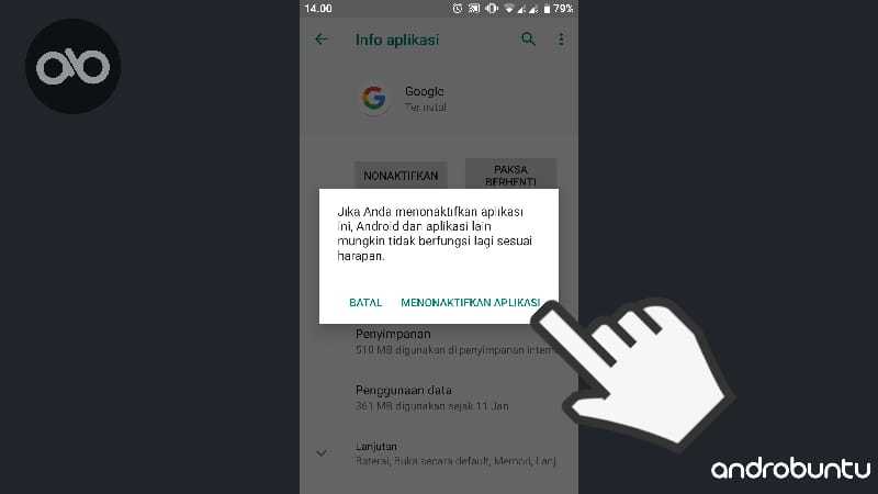 cara menonaktifkan google voice
