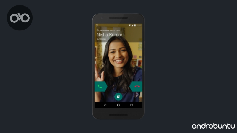 video call whatsapp tidak ada suaranya by Androbuntu.com