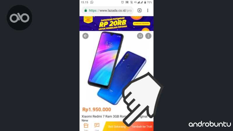 Cara Belanja di Lazada by Androbuntu.com 8