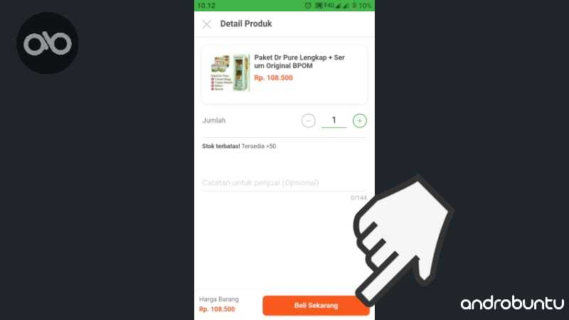 Cara Belanja di Tokopedia by Androbuntu.com 8