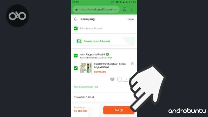 Cara Belanja di Tokopedia by Androbuntu.com 9
