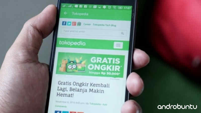 Cara Belanja di Tokopedia by Androbuntu.com