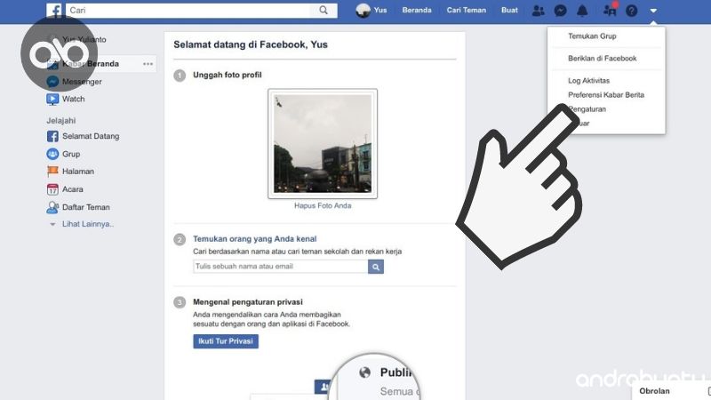 Cara Membuat Akun Facebook Baru dengan Mudah by Androbuntu.com 10