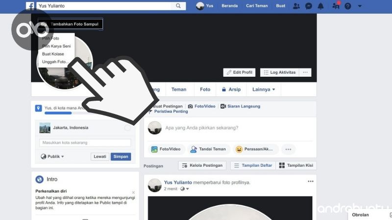 Cara Membuat Akun Facebook Baru dengan Mudah by Androbuntu.com 7