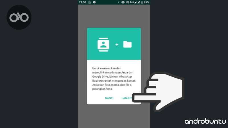 Cara Membuat Akun WhatsApp Business by Androbuntu.com 5