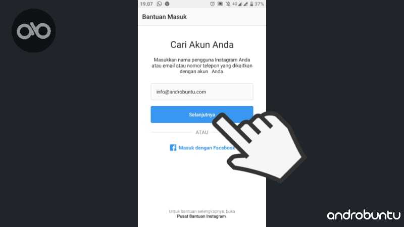 Cara Mengatasi Tidak Bisa Login Instagram dan Penyebabnya by Androbuntu.com 3