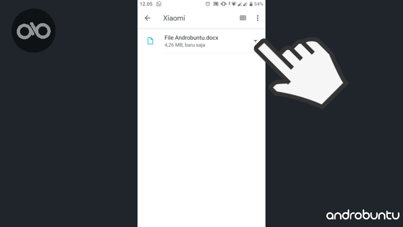Cara Mengubah Ekstensi File di Android by Androbuntu.com 1