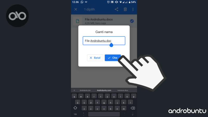 Cara Mengubah Ekstensi File di Android by Androbuntu.com 3
