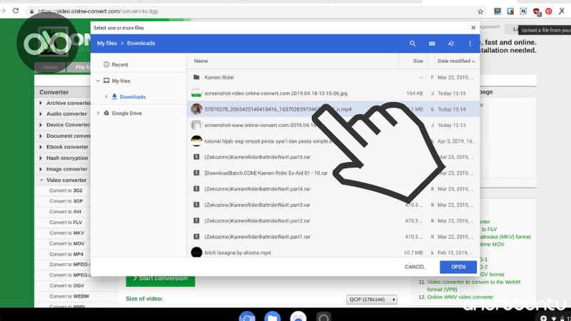 cara mengubah format video tanpa software di windows 10