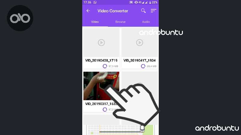 cara mengubah format file ke mp4 di android
