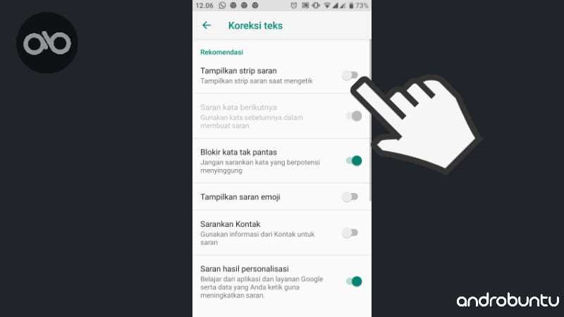 Cara Setting Suara dan Prediksi Keyboard di Ponsel OPPO by Androbuntu 3