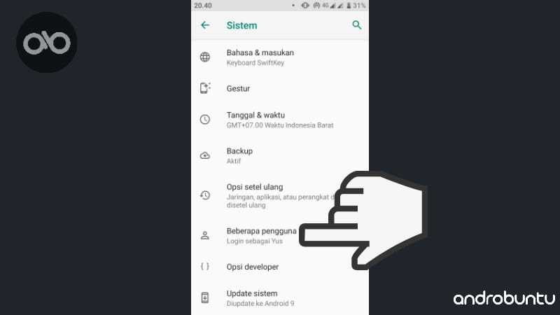 ruang kedua oppo