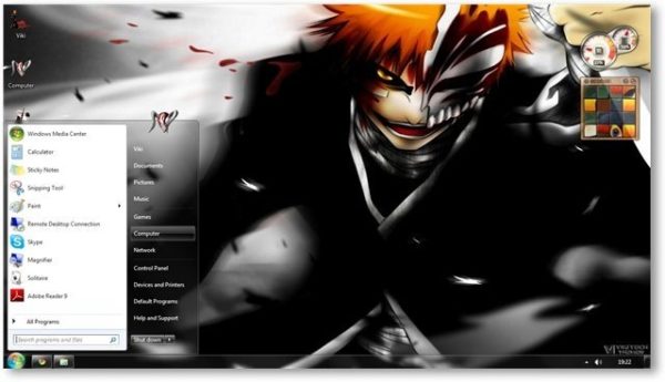 Tema Windows 7 Anime by Androbuntu 5