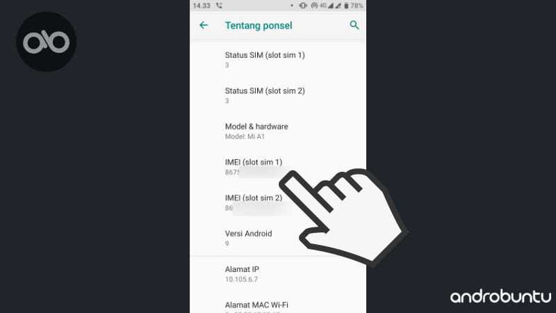 Cara Cek IMEI Xiaomi by Androbuntu.com 3
