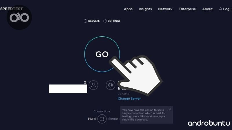 Cara Mengetahui Kecepatan Internet di PC dan Ponsel by Androbuntu.com 1