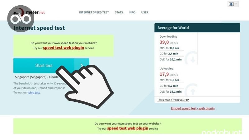 Cara Mengetahui Kecepatan Internet di PC dan Ponsel by Androbuntu.com 3