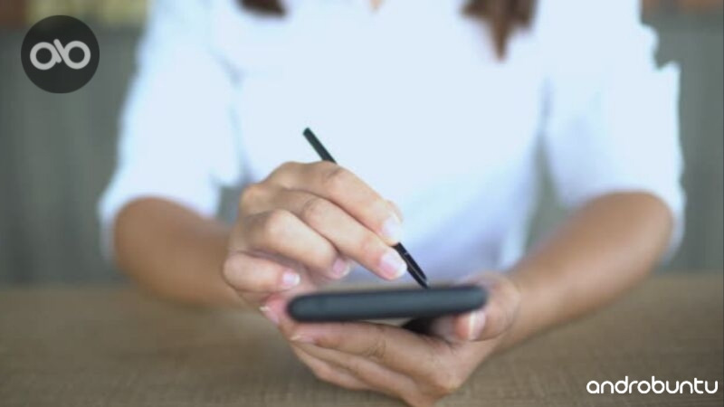 Aplikasi Menulis di Layar Android by Androbuntu.com