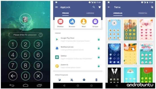 Aplikasi Pengunci Aplikasi Terbaik di Android by Androbuntu.com 1