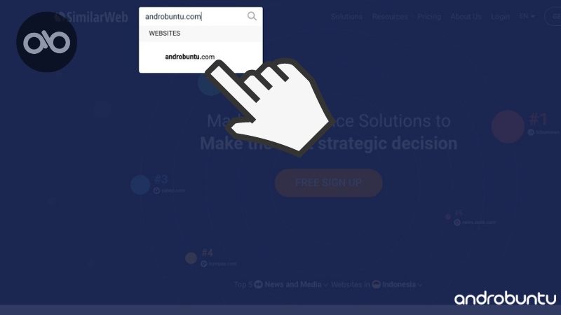 Cara Melihat Jumlah Pengunjung Website by Androbuntu.com 2