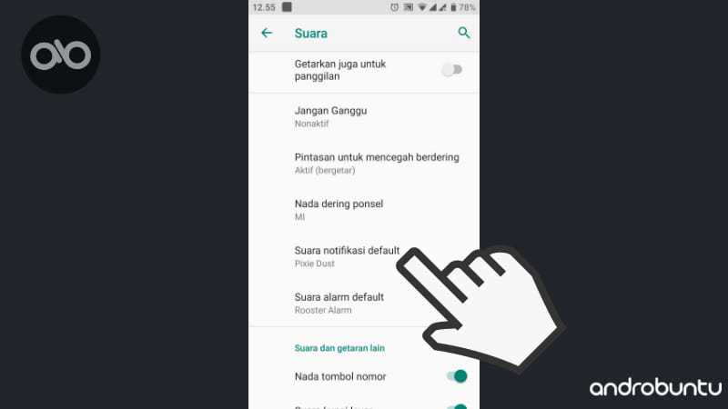 Cara Menambah Ringtone Mp3 Notifikasi di Android by Androbuntu.com 2