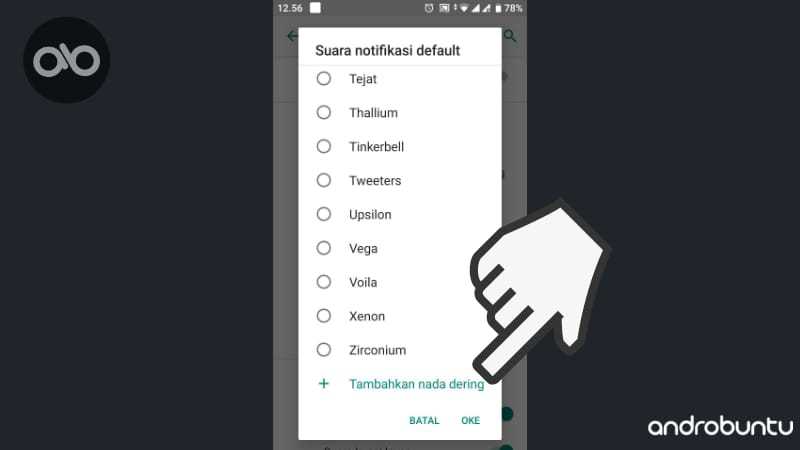 Cara Menambah Ringtone Mp3 Notifikasi di Android by Androbuntu.com 4