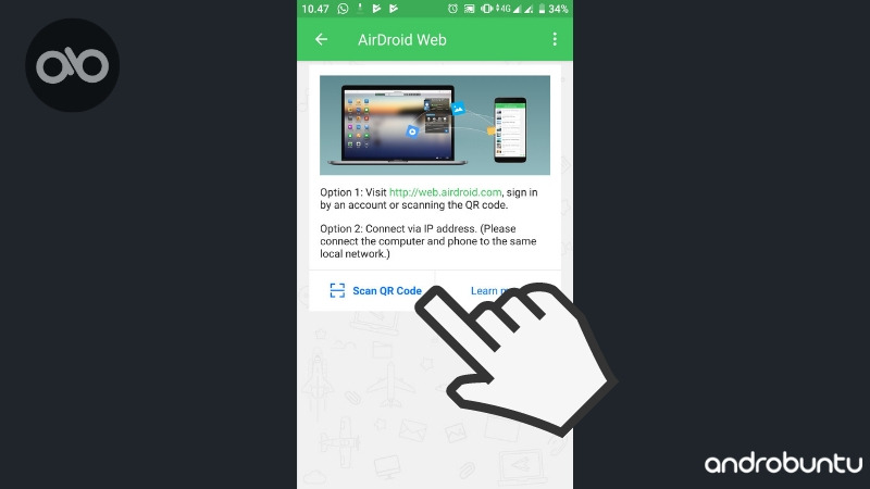 Cara Mengirim File dari Komputer ke Android Tanpa USB by Androbuntu.com 2