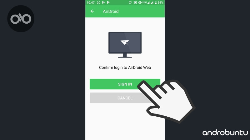 Cara Mengirim File dari Komputer ke Android Tanpa USB by Androbuntu.com 5
