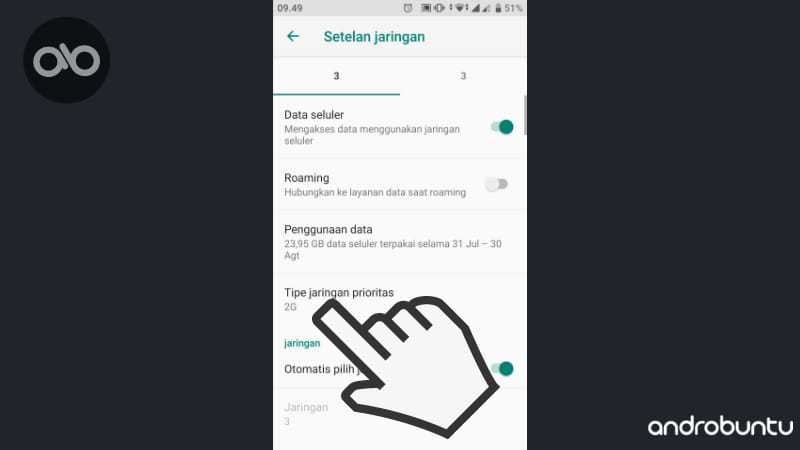 Cara Mengubah Sinyal 2G Edge Menjadi 3G HSDPA di Android by Androbuntu.com 3