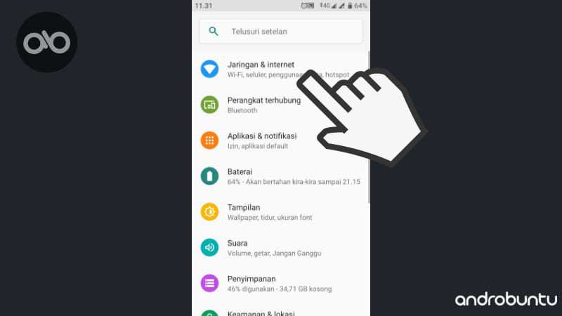 Cara Mengunci Jaringan 4G pada Ponsel Android by Androbuntu.com 1