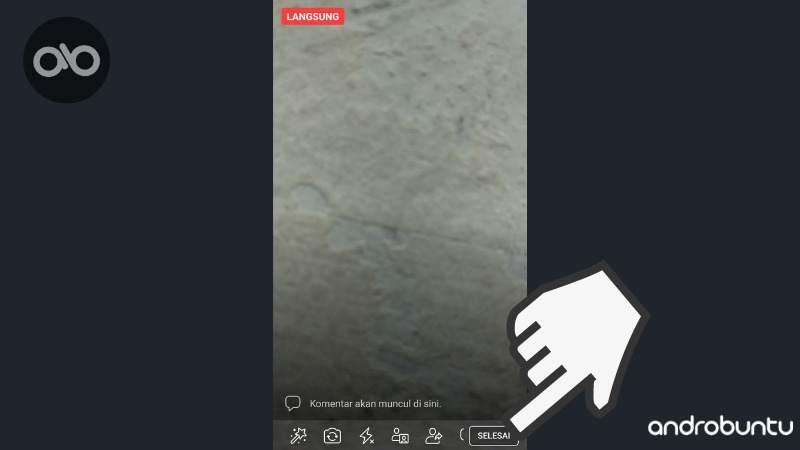 Cara Siaran Langsung Live Streaming di Facebook by Androbuntu.com 4