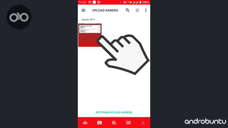 Cara Download File di MEGA di Android by Androbuntu.com 1