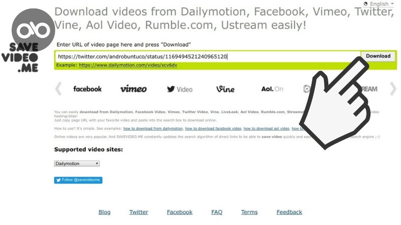 Cara Download Video Twitter by Androbuntu.com 2