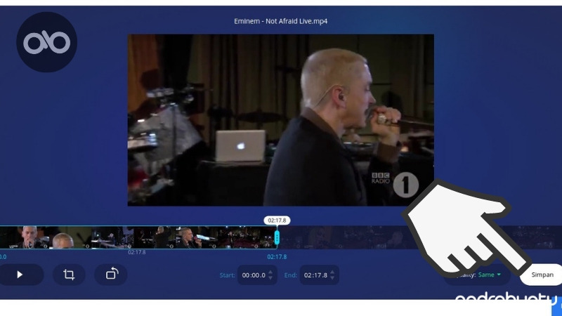 Cara Memotong Video di Komputer by Androbuntu.com 3