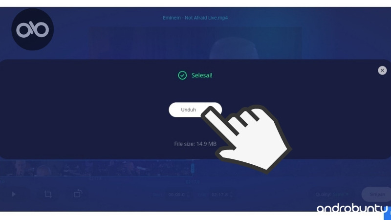 Cara Memotong Video di Komputer by Androbuntu.com 5