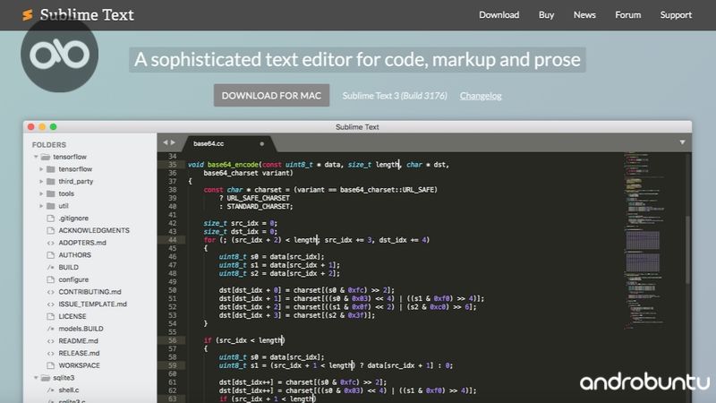 Teks Editor Terbaik untuk Windows, Mac dan Linux by Androbuntu.com 8