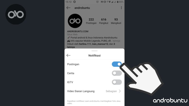 Tips dan Trik Instagram by Androbuntu.com 9