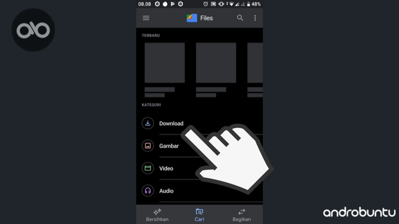 Cara Menghapus File di Folder Download Android 2