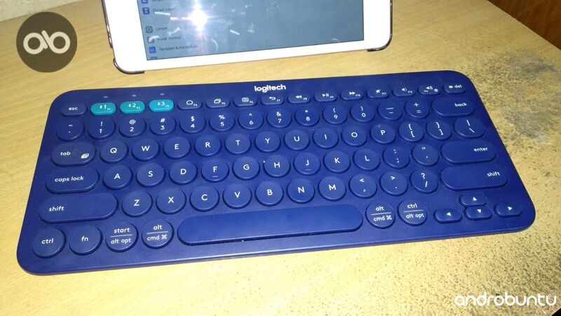 review keyboard logitech k380 by androbuntu.com 2