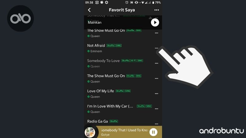 Cara Download Lagu di Joox untuk Didengarkan Offline by Androbuntu.com 1