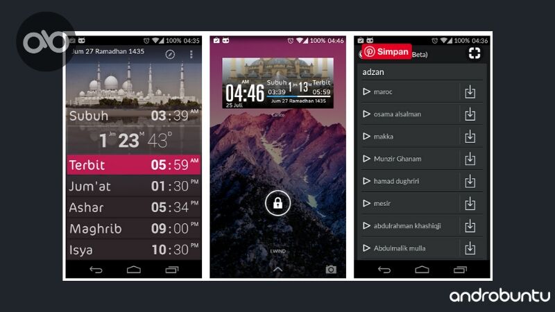 Aplikasi Adzan Terbaik di Android by Androbuntu 3