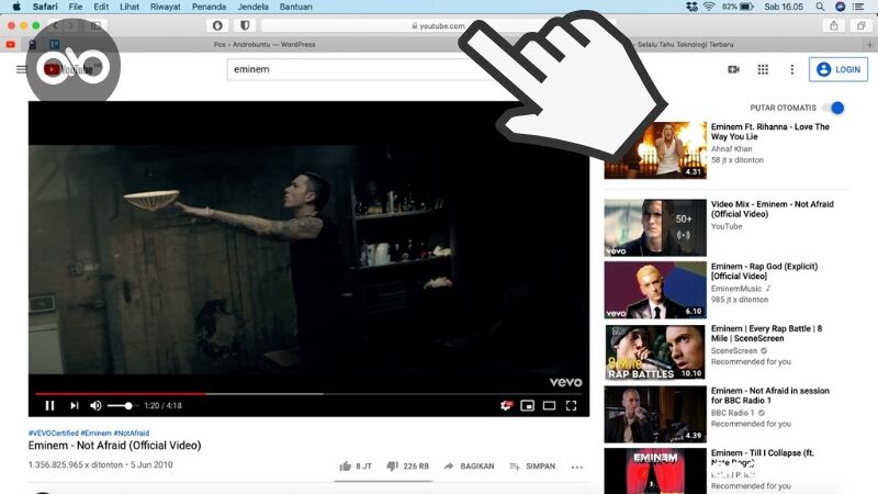 Cara Nonton YouTube Tanpa Browser di PC by Androbuntu 1