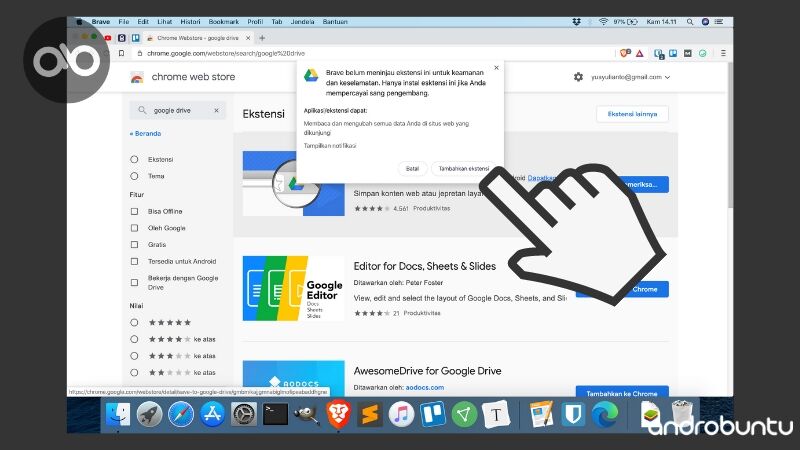 Cara Install Ekstensi Chrome di Brave 4