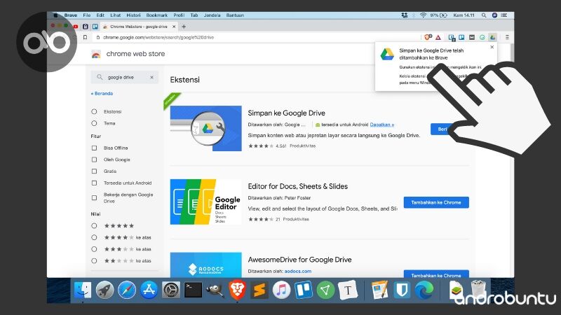 Cara Install Ekstensi Chrome di Brave 5