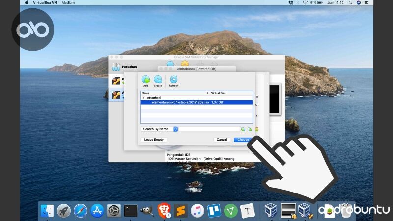 Cara Install Linux di VirtualBox by Androbuntu 11