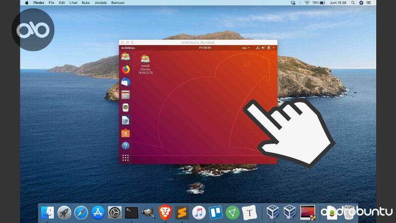 Cara Install Linux di VirtualBox by Androbuntu 12