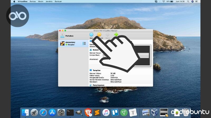 Cara Install Linux di VirtualBox by Androbuntu 2