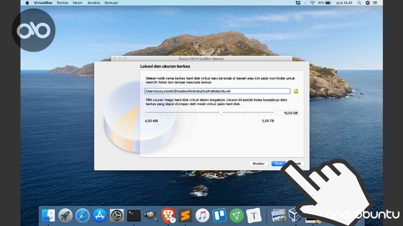 Cara Install Linux di VirtualBox by Androbuntu 8