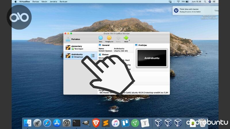 Cara Install Linux di VirtualBox by Androbuntu 9