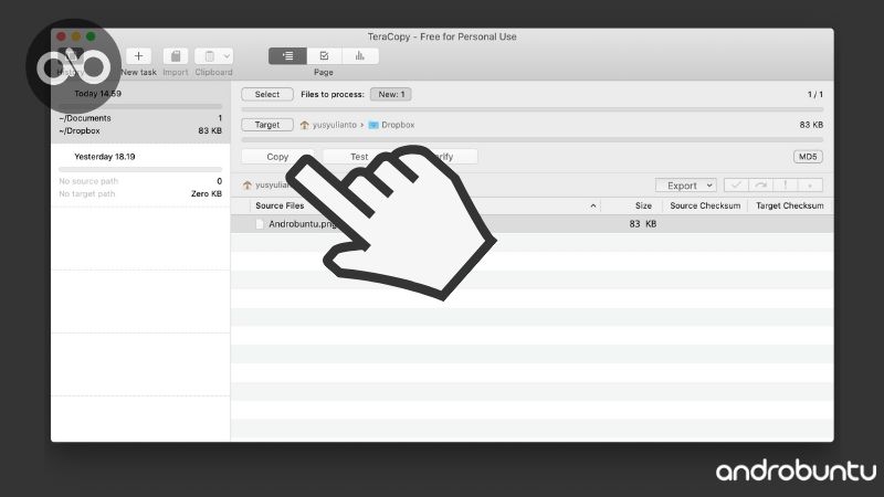 Cara Mempercepat Copy Paste File by Androbuntu 6