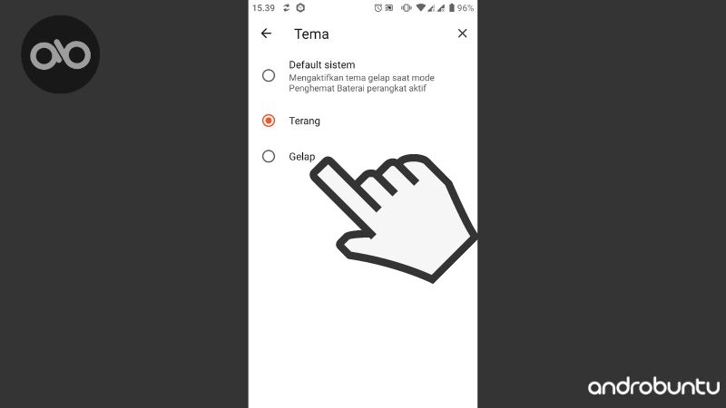 Cara Menggunakan Tema Gelap di Brave Browser by Androbuntu 4